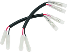 Load image into Gallery viewer, BikeMaster Triumph Turn Signal Adapter Wires Pair