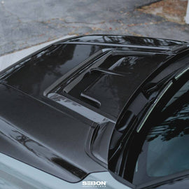Seibon 22-24 Toyota Tundra / 23-24 Toyota Sequoia RR-Style Carbon Fiber Hood