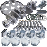 Eagle Chevy 350 1Pc 3.750in Crank 5.700in I-Beam Rods 4.060in Pistons 168 Tooth FP Balanced Assembly