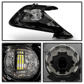 Spyder 21-23 GMC Yukon (Excl AT4) OEM Full LED Fog Lights w/Switch - Clear (FL-GY21-LED-C)