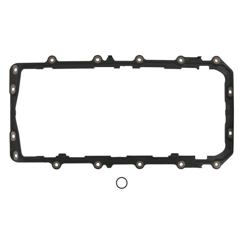 Fel-Pro 1897 Engine Oil Pan Gasket Set Molded Rubber with rigid carrier and compression limiters
