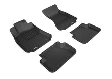 Load image into Gallery viewer, 3D MAXpider 2009-2016 Audi A4/S4/RS4 Kagu 1st &amp; 2nd Row Floormats - Black