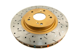 DBA 02-05 RSX (Type S) / 06-07 Civic Si 2.0L Front Drilled & Slotted 4000 Series Rotor