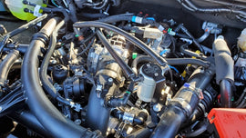 J&L 24-25 Ford Ranger 2.7L EcoBoost PCV Side Clear Anodized