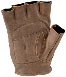 Kuryakyn Leather By River Road Buster Vintage Shorty Gloves Black - 3XL