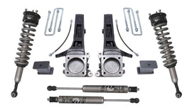 MaxTrac 05-18 Toyota Tacoma 2WD 6 Lug 6.5in/4in MaxPro Elite Spindle Lift Kit w/FOX Shocks