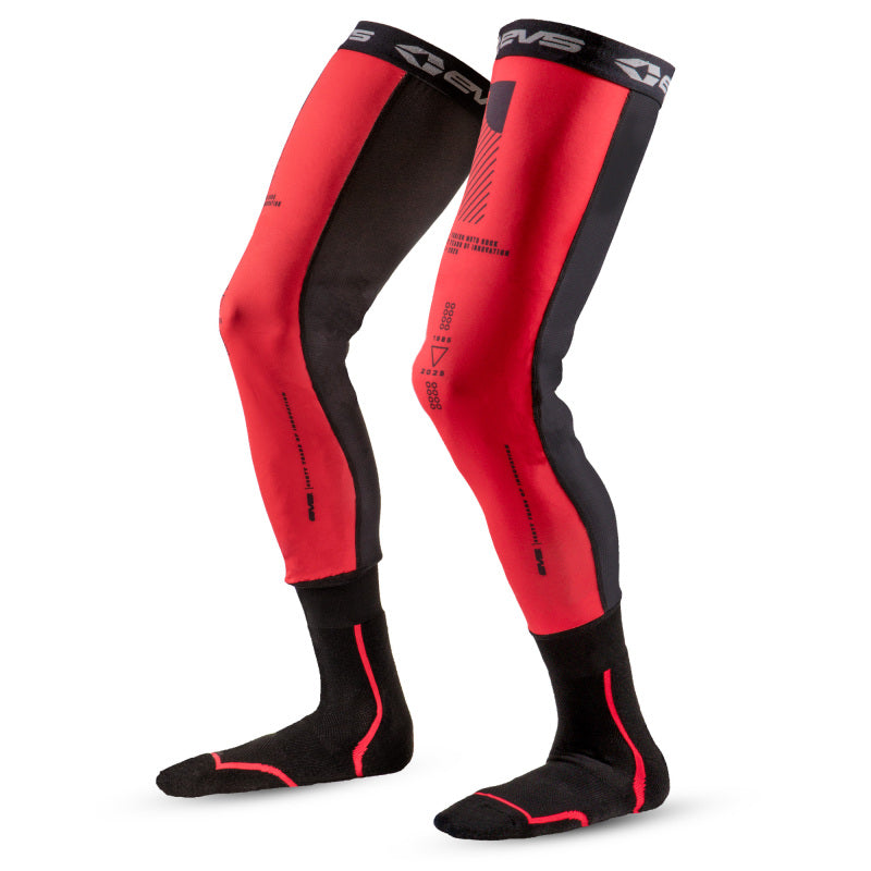 EVS Axis Sport Knee Brace 40th Anniversary Limited Edition Red Pair - XL