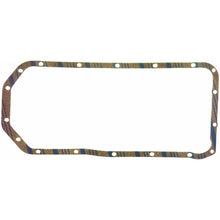 Load image into Gallery viewer, Fel-Pro OS 11408 C-1 Engine Oil Pan Gasket Set Blue Stripe cork-rubber