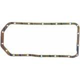 Fel-Pro OS 11408 C-1 Engine Oil Pan Gasket Set Blue Stripe cork-rubber