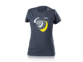 Akrapovic Lifestyle T-shirt Mesh Womens Blue-Grey - Small