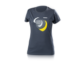 Akrapovic Lifestyle T-shirt Mesh Womens Blue-Grey - Large