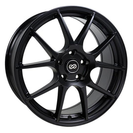 Enkei YS5 15in x 6.5in / 4 x 100mm Single Bolt Pattern / Offset +38mm / 72.6mm Bore - Black
