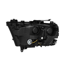 Load image into Gallery viewer, AlphaRex 19-22 Dodge Ram 1500 LUXX LED Proj Headlights Black w/Seq Activation Light/Seq Signal/DRL