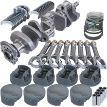 Load image into Gallery viewer, Eagle Chevy 400 3.750in Crank 6.000in I-Beam Rods -5cc Flat Top 4.125in Pistons Rotating Assembly