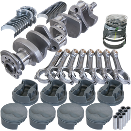 Eagle Chevy 400 3.750in Crank 6.000in I-Beam Rods -5cc Flat Top 4.125in Pistons Rotating Assembly