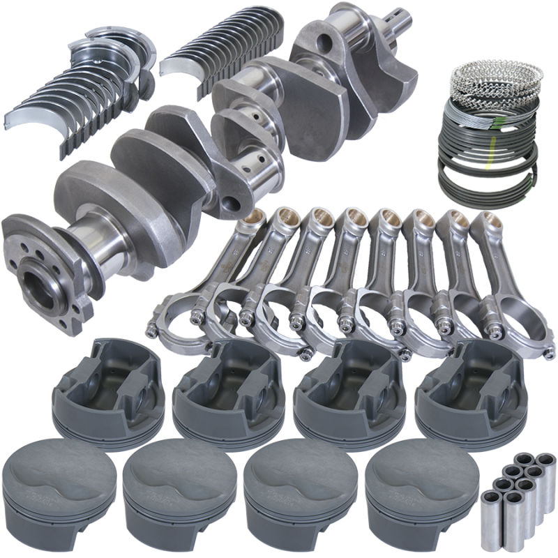 Eagle Chevy 400 3.750in Crank 6.000in I-Beam Rods -5cc Flat Top 4.155in Pistons Rotating Assembly