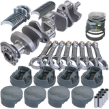 Eagle Chevy 400 3.750in Crank 6.000in I-Beam Rods -5cc Flat Top 4.125in Pistons Rotating Assembly