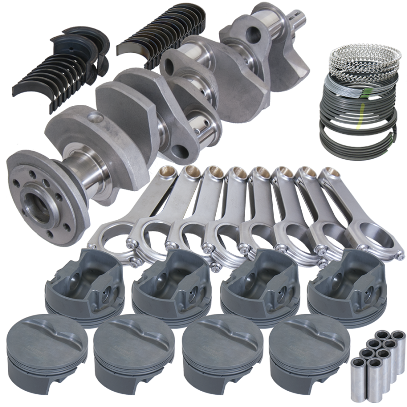 Eagle Chevy 350 3.875in Crank 6.000in H-Beam Stroker Rods -5cc 4.040in Pistons Rotating Assembly