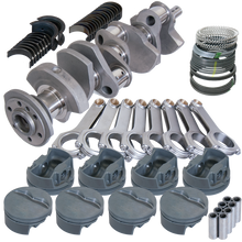 Load image into Gallery viewer, Eagle Chevy 350 3.875in Crank 6.000in H-Beam Stroker Rods -5cc 4.040in Pistons Rotating Assembly