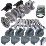 Eagle Chevy 350 3.875in Crank 6.000in H-Beam Stroker Rods -5cc 4.040in Pistons Rotating Assembly