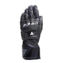 Load image into Gallery viewer, Dainese Druid 4 Leather Gloves Black/Black/Charcoal-Gray - 3XL