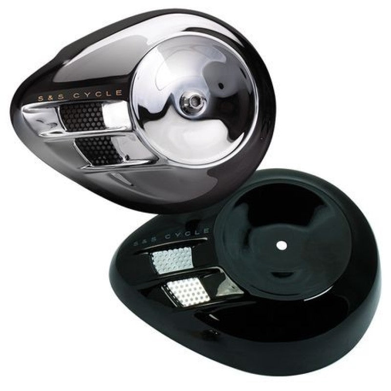 S&S Cycle Air Stream Air Cleaner Cover for all Stealth Applications - Gloss Black