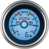 REDARC Dual Battery Voltage Gauge w/Optional Current Display - 52mm