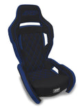 PRP Contour Suspension Seat - Black & Blue