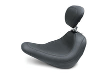 Load image into Gallery viewer, Mustang 18-21 Harley Low Rider, Sport Glide Wide Tripper Solo Seat w/ Driver Backrest - Black