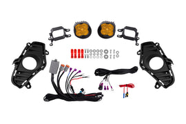 Diode Dynamics 19-22 Toyota RAV4 SS3 Add-On Fog Lamp Kit - Yellow Pro