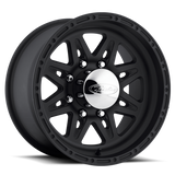 Raceline 892 Renegade 16x10in / 8x165.1 BP / -25mm Offset / 130.81mm Bore - Satin Black Wheel