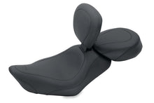 Load image into Gallery viewer, Mustang 04-21 Harley Sportster Wide Tripper Solo Seat w/Driver Backrest - Black