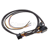 NAMZ Plug-N-Play Fender Tap Harness w/Saddlebag Pigtails (Run/Turn for Incandescent Bulbs Only)