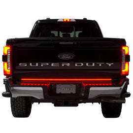 Putco 2024 Ford SuperDuty F-250 60In Direct Fit Red Blade Kit Tailgate Bars w/ LED Taillamps