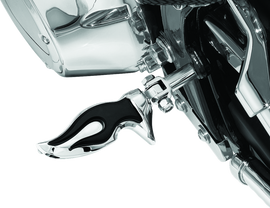 Kuryakyn Flamin Peg With Male Mount Adapter Chrome