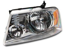 Load image into Gallery viewer, Raxiom 04-08 Ford F-150 Axial Series OEM Style Replacement Headlights- Chrome Housing (Clear Lens)