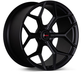 Vossen x Novitec NL4-5L 23x10.5in - 5x130 BP - ET21 - Satin Black Lamborghini Urus Front Wheel