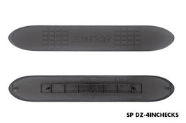 Dee Zee Universal Service Parts Step Pads 4In Checkered w/ DZ Logo