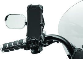 Kuryakyn Free-Flex Device Holder Perch Screw Mount Black