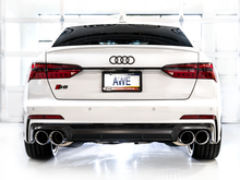 Load image into Gallery viewer, AWE Tuning 19-23 Audi C8 S6/S7 2.9T V6 AWD Track Edition Exhaust - Chrome Silver Tips