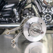 Load image into Gallery viewer, S&amp;S Cycle 2017 M8 Models 4-3/8in Stroke Flywheel w/ Tapered Rods &amp; Balancer Gear