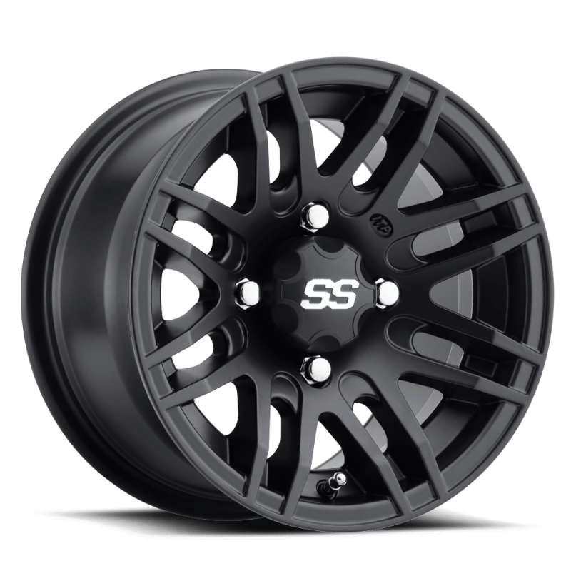 ITP SS 316 14x7 / 4x156 BP / 4+3 Offset Matte Black Wheel