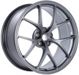 BBS FI 20x9.5 5x120 ET26 CB72.5 Titanium Wheel -82mm PFS/Clip Req