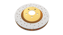 Load image into Gallery viewer, DBA 02-05 RSX (Type S) / 06-07 Civic Si 2.0L Front Drilled &amp; Slotted 4000 Series Rotor