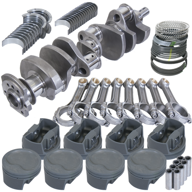 Eagle Chevy 350 3.750in Crank 5.700in I-Beam Rods -16cc 4.030in Pistons Rotating Assembly