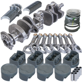 Eagle Chevy 350 3.750in Crank 5.700in I-Beam Rods -16cc 4.060in Pistons Rotating Assembly