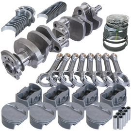 Eagle Chevy 350 3.750in Crank 6.000in I-Beam Rods -5cc Flat Top 4.040in Pistons Balanced Assembly