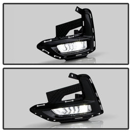 Spyder 20-22 Nissan Sentra OEM LED Fog Light - Clear (FL-NS20-LED-C)