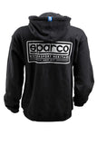 Sparco Sweatshirt Hooded Heritage Blk Xx