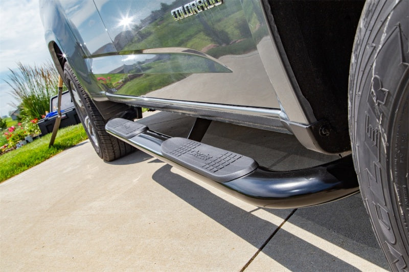 Dee Zee 09-2022 Dodge/Ram Ram Tubes - 4In Oval Black Steel QuadCab
